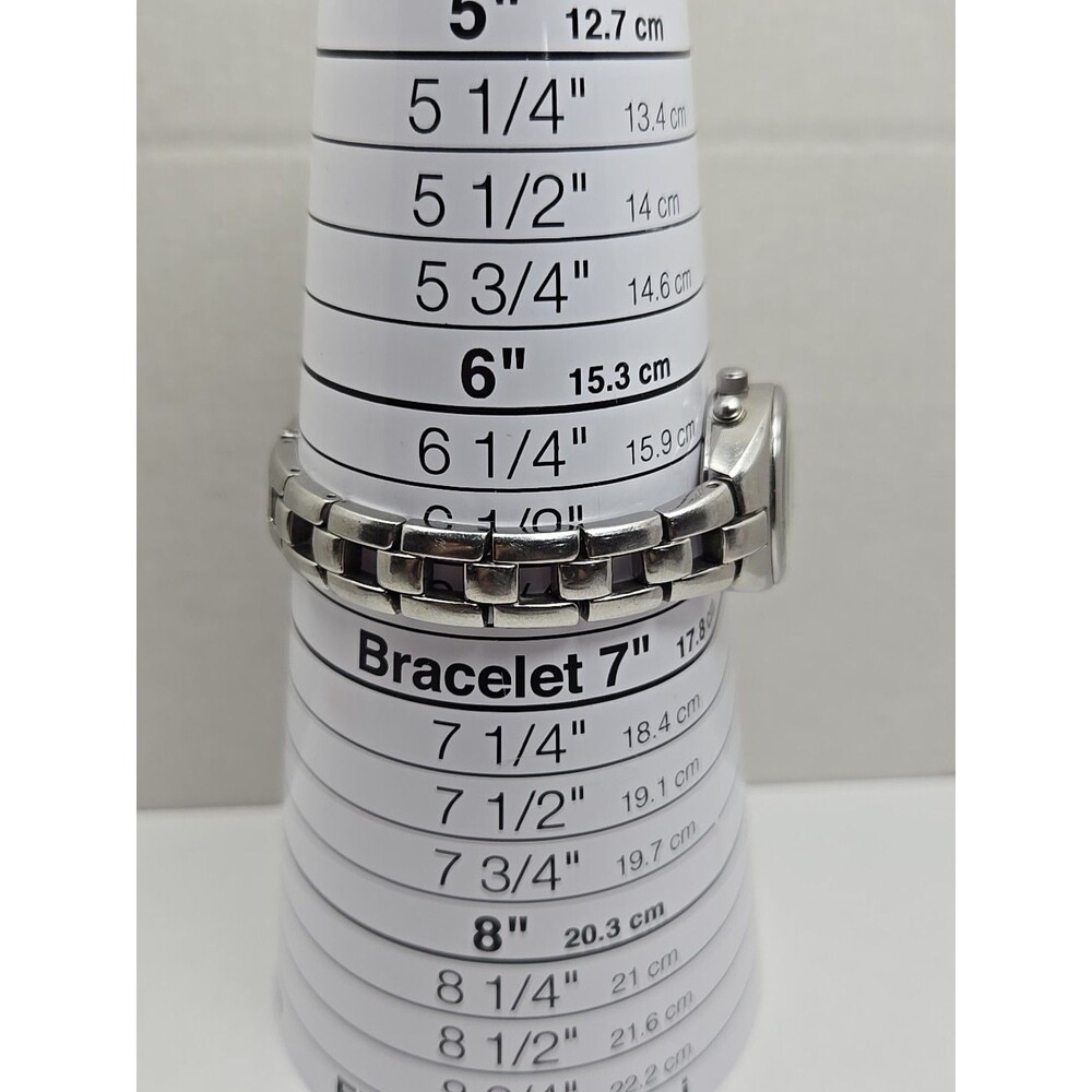 Fossil F2 Kaleido Big Tic Womens Green Floral Dial Stainless Watch New Battery - Picture 8 of 11